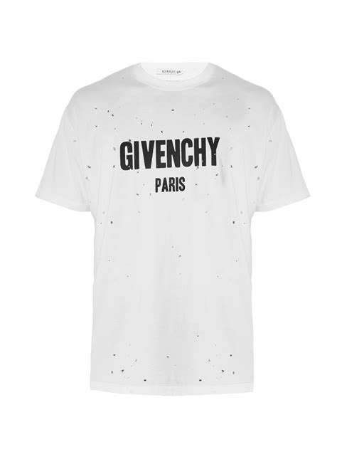 givenchy panther t shirt|Givenchy t shirt men price.